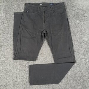 Adriano Goldschmied Pants Mens 31x32 Gray Everett Slim‎ Straight Stretch